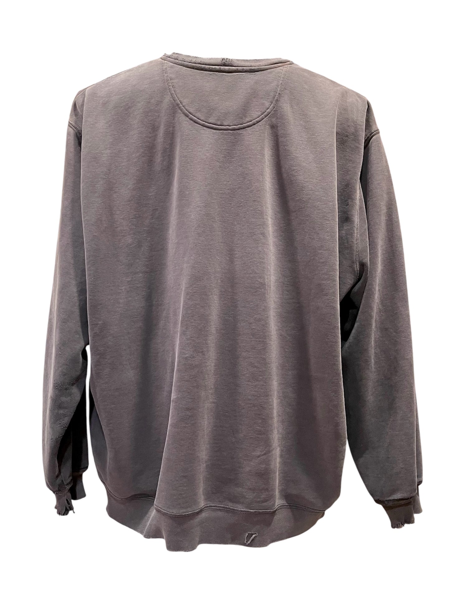 【carhartt】(3XL)(刺繡ロゴ)クラッシュボロのクルーネックスウェット