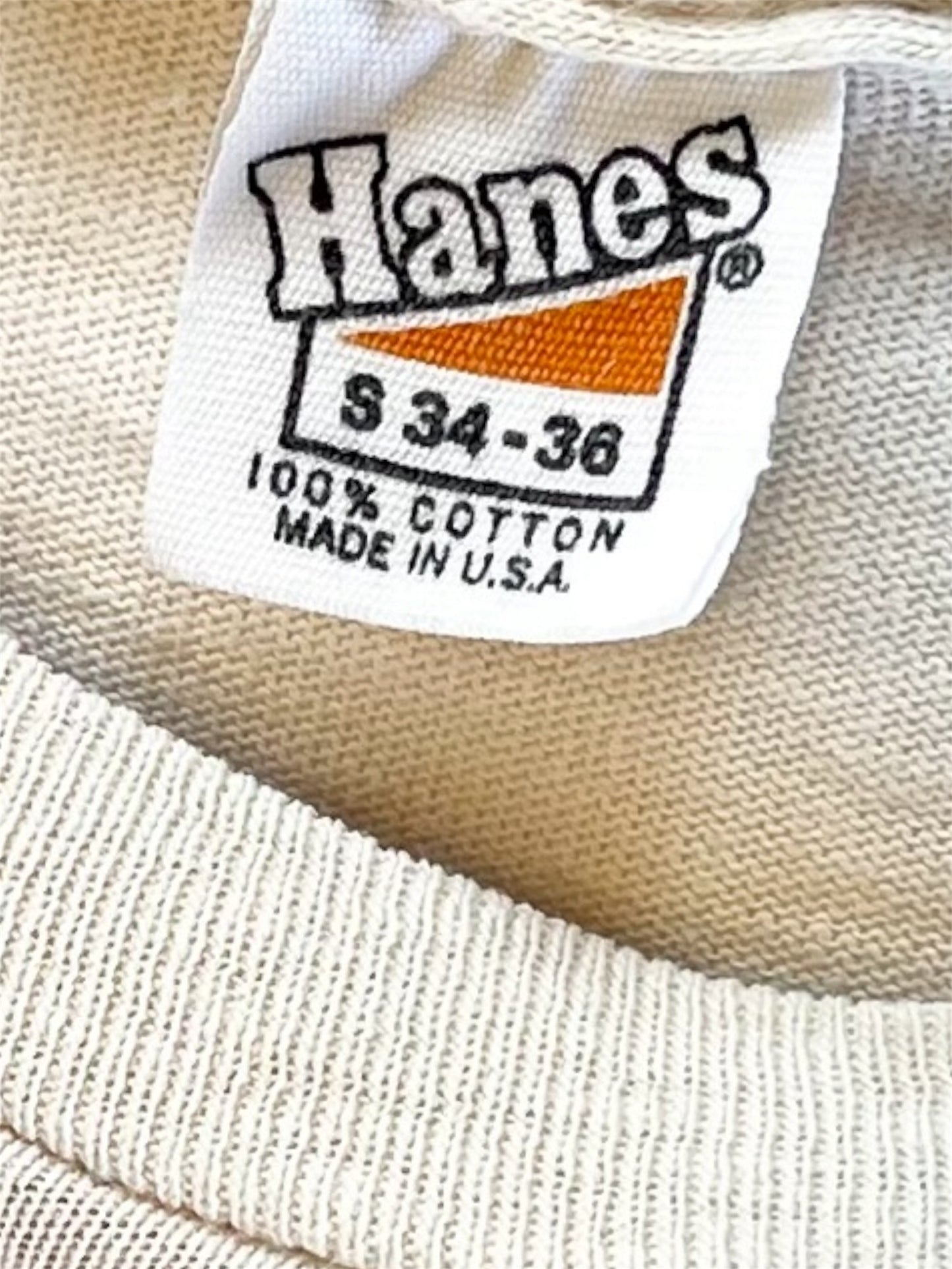 【70s Hanes】(三角タグ)プロビンスタウンの街並みTシャツ