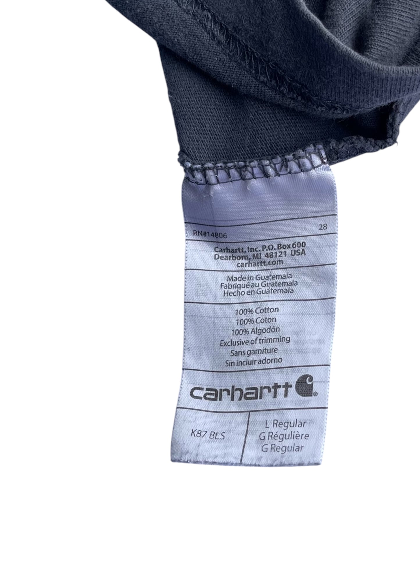 【carhartt】企業系ヴィンテージTシャツ