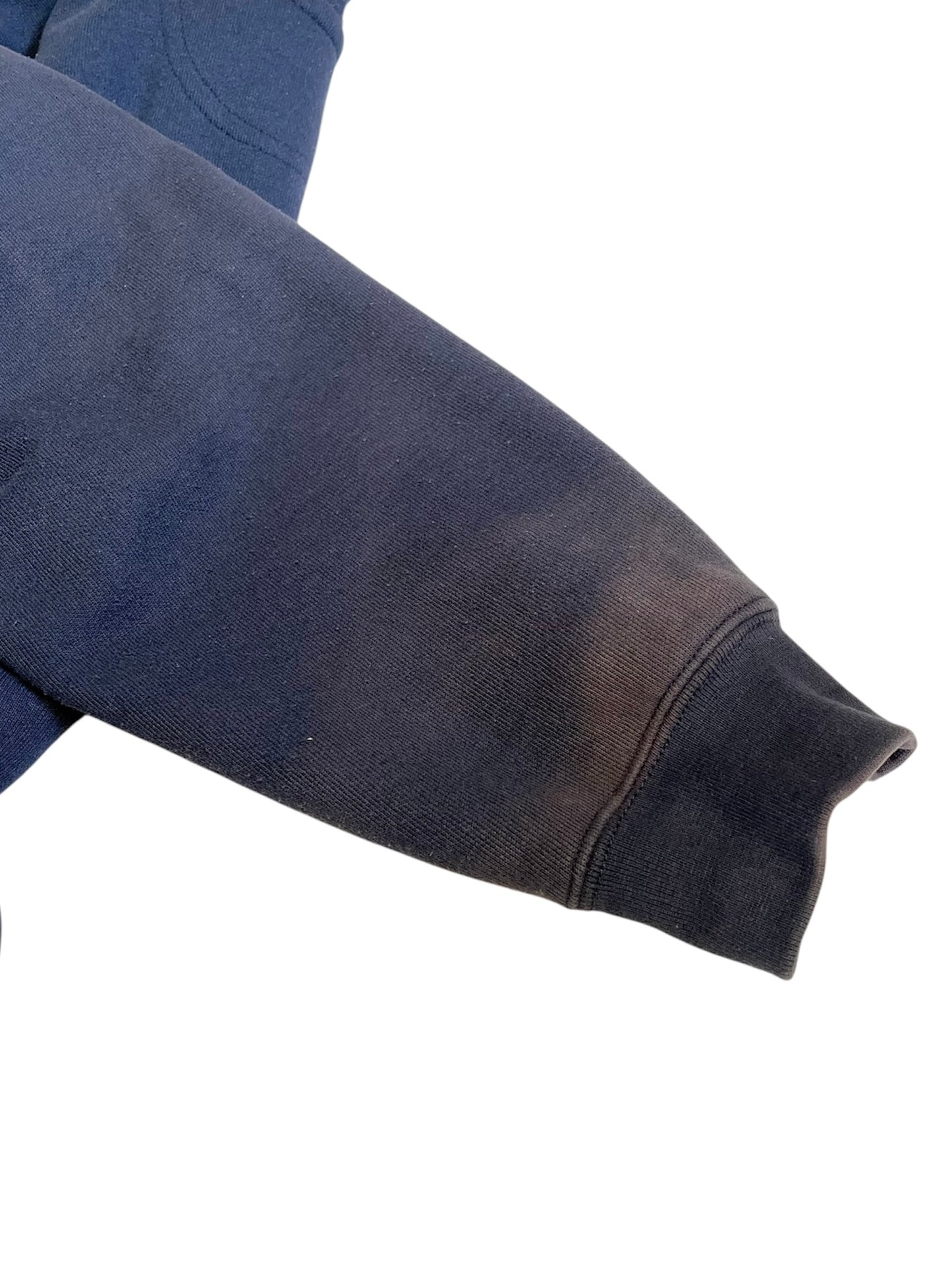 【carhartt】（2XL）ダークネイビーのフルジップパーカー