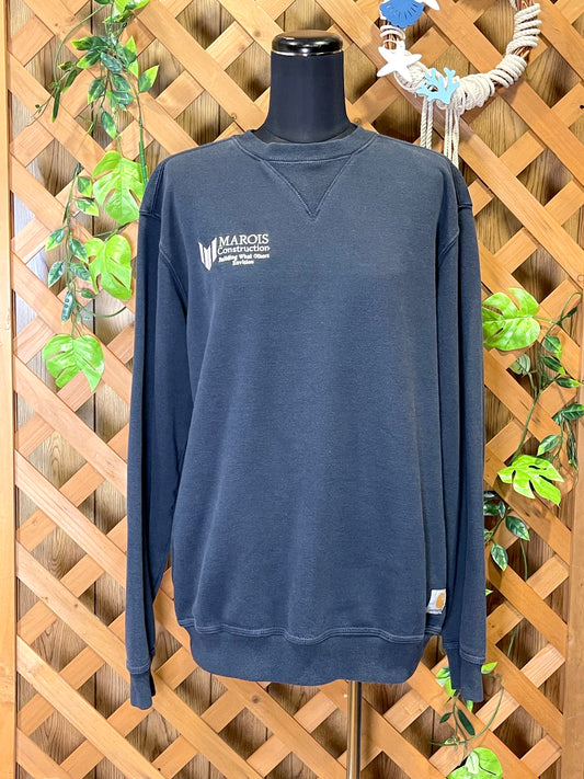 【carhartt】企業系Vガゼットクルーネックスウェット