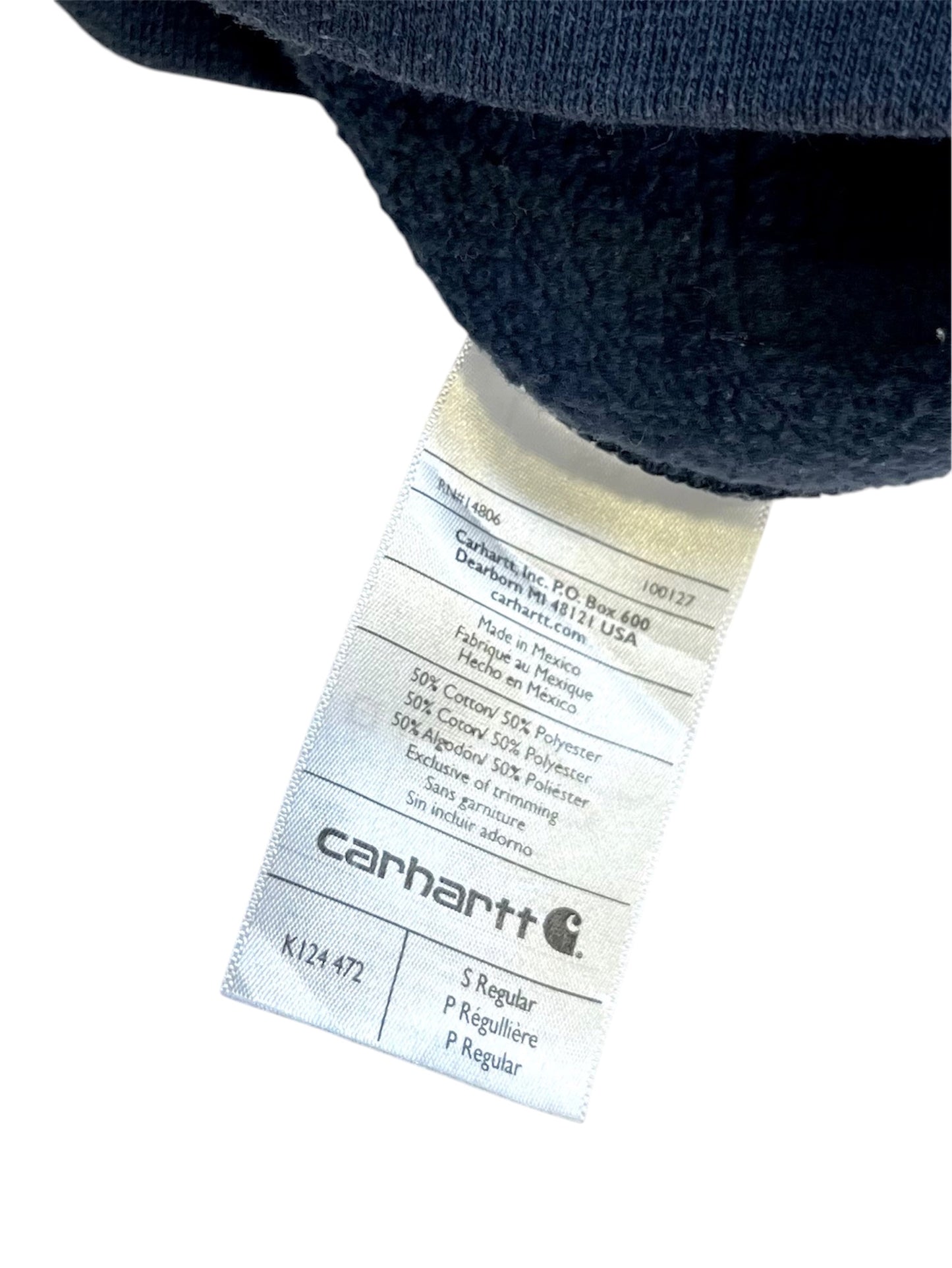 【carhartt】企業系Vガゼットクルーネックスウェット