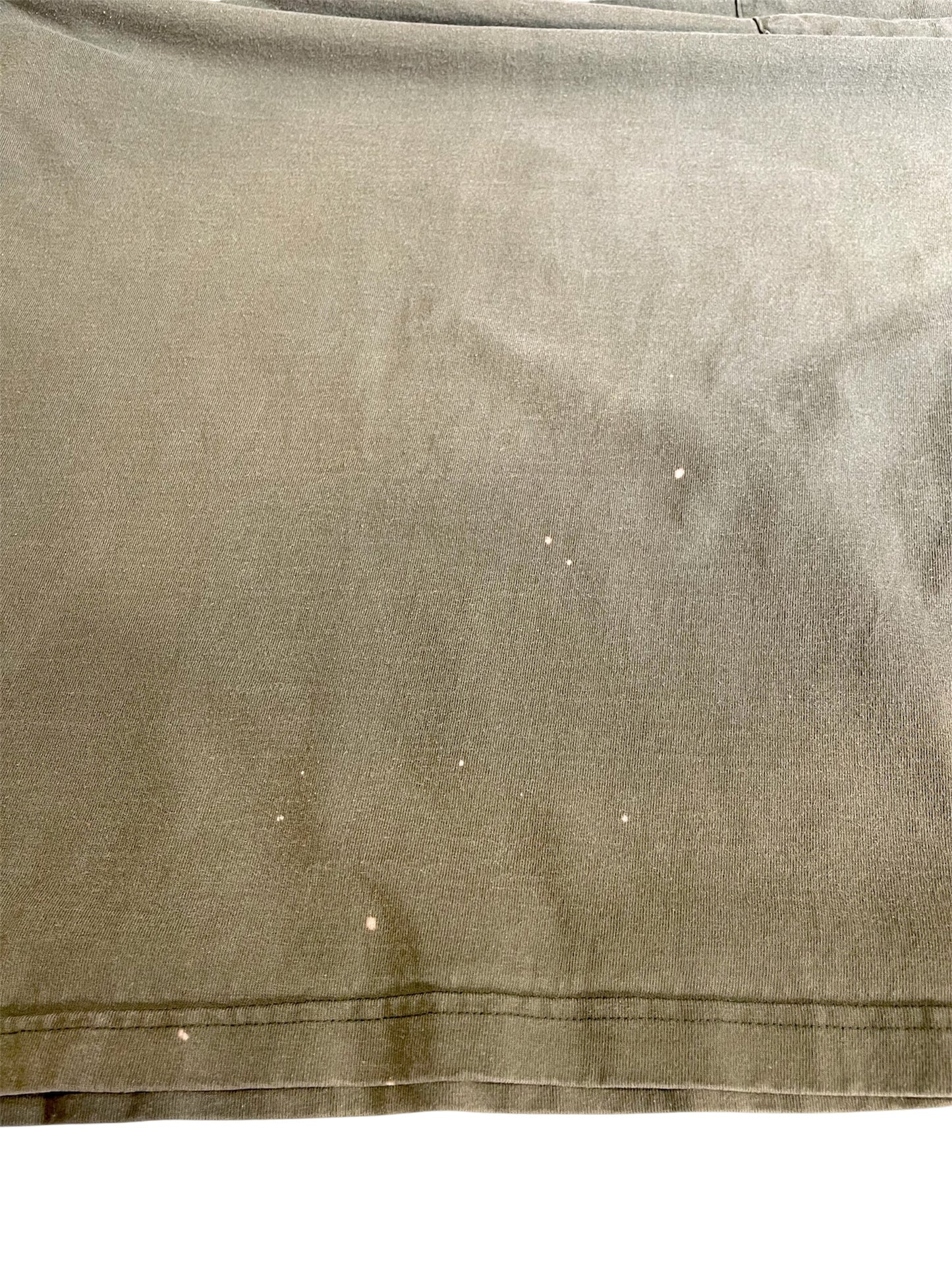 【carhartt】（2XL）ダスティオリーブのヘンリーネックTシャツ