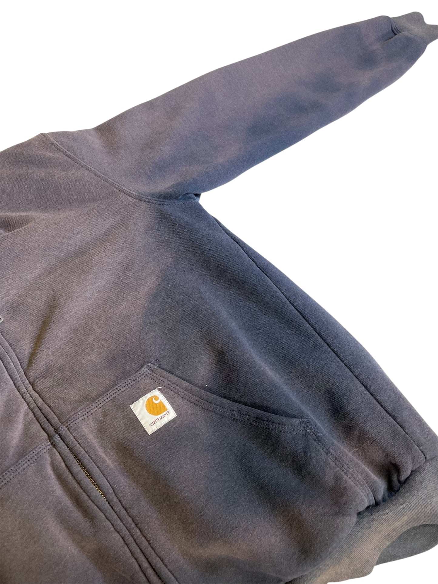 【carhartt】シェルパフリースのフルジップパーカー