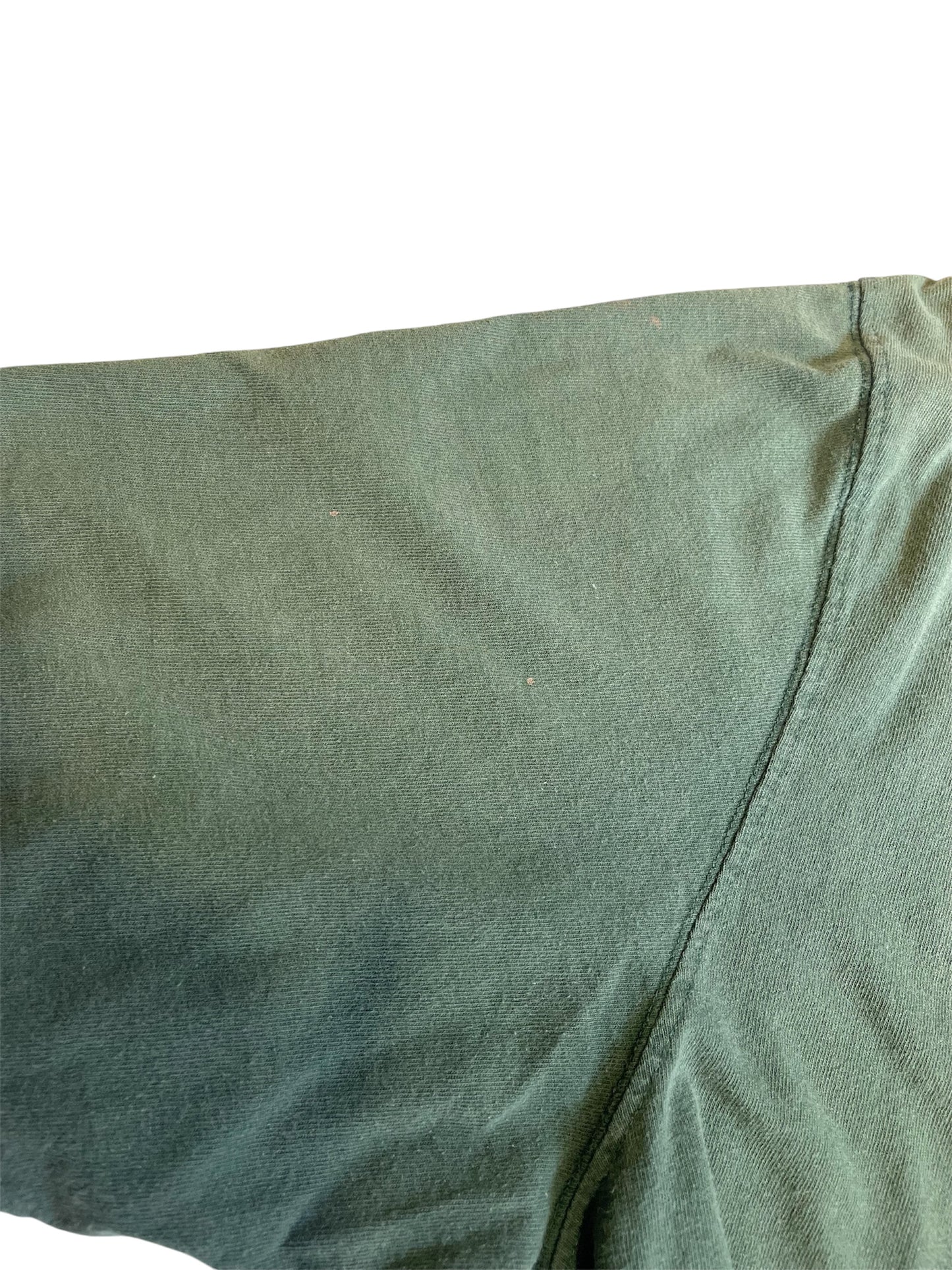 【carhartt】（2XL）グリーン系のヘンリーネックTシャツ