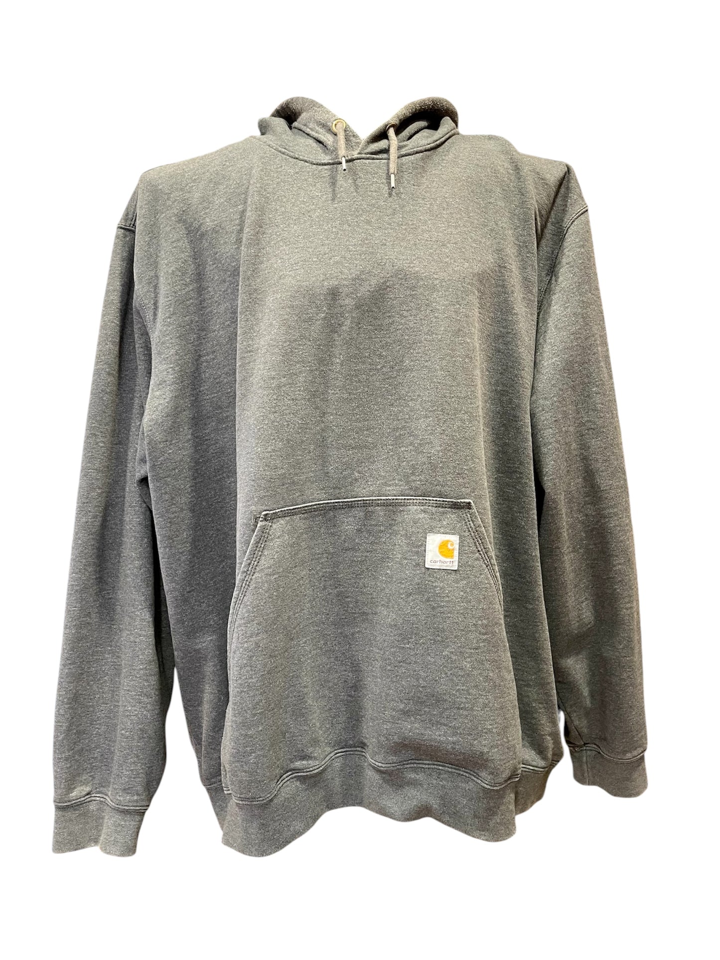 【carhartt】（2XL）ダークグレーのプルオーバーパーカー