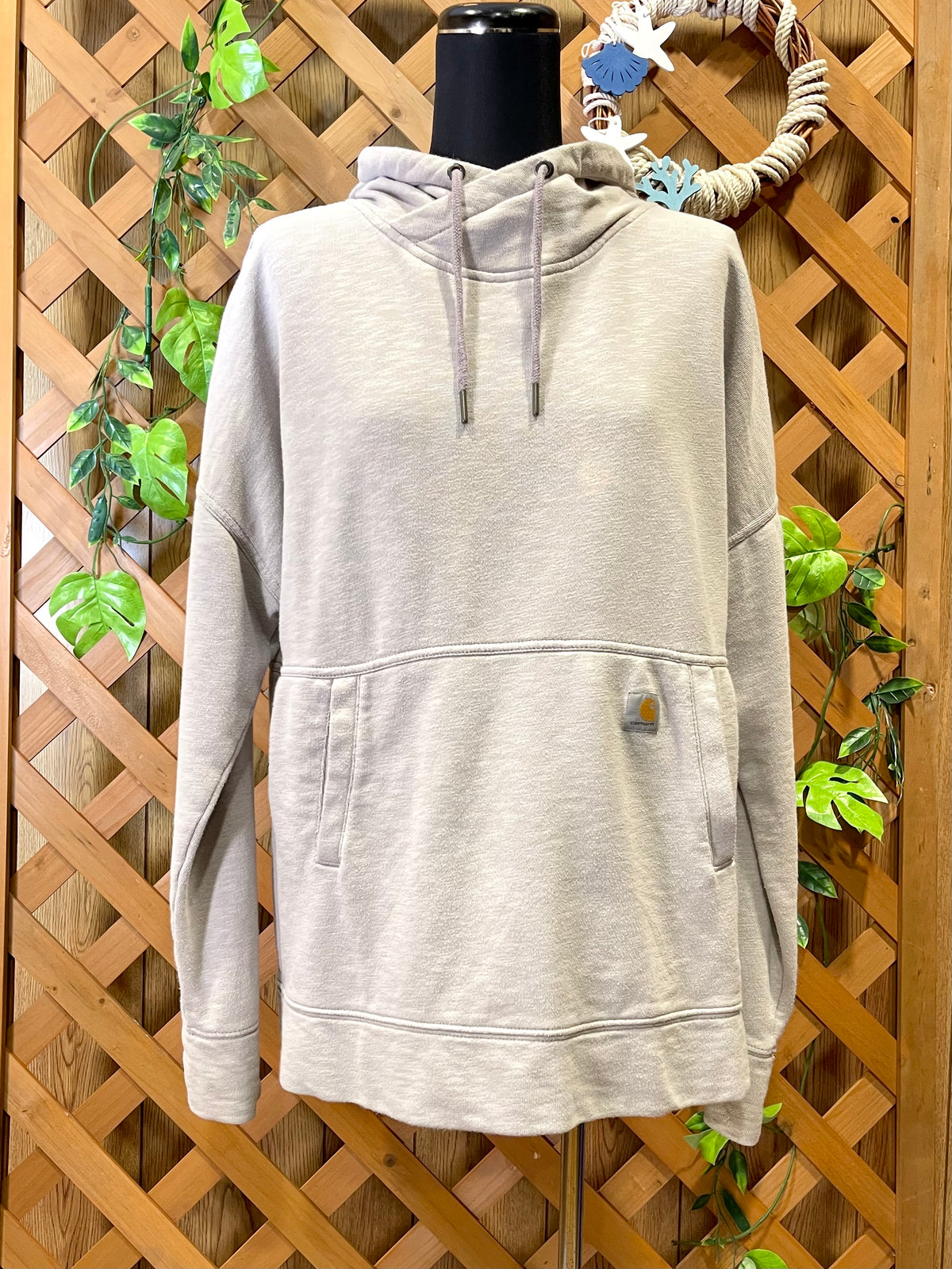 【Carhartt】サイドスリットのプルオーバーパーカー