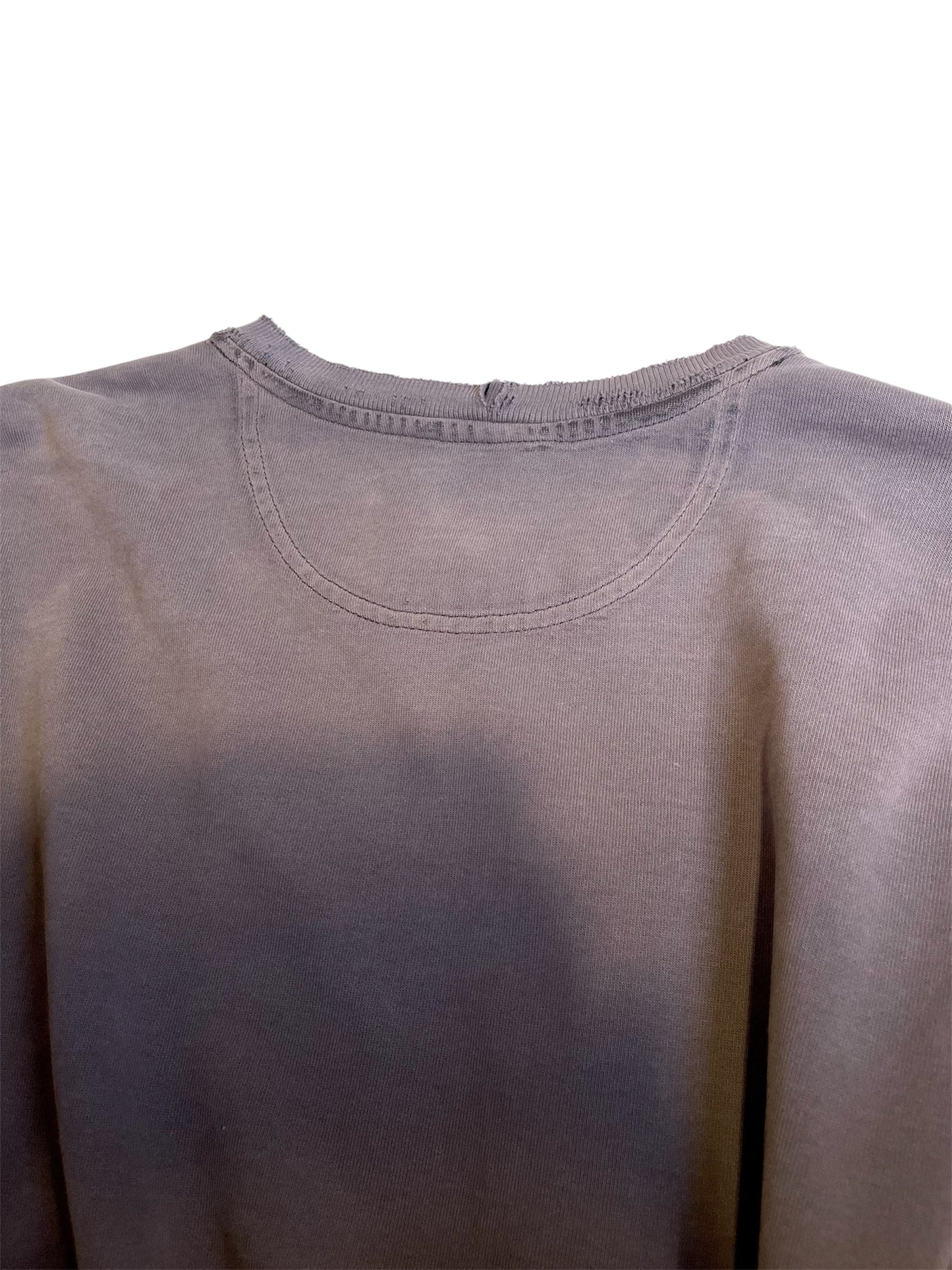 【carhartt】（4XL）（刺繡ロゴ）クラッシュボロのクルーネックスウェット