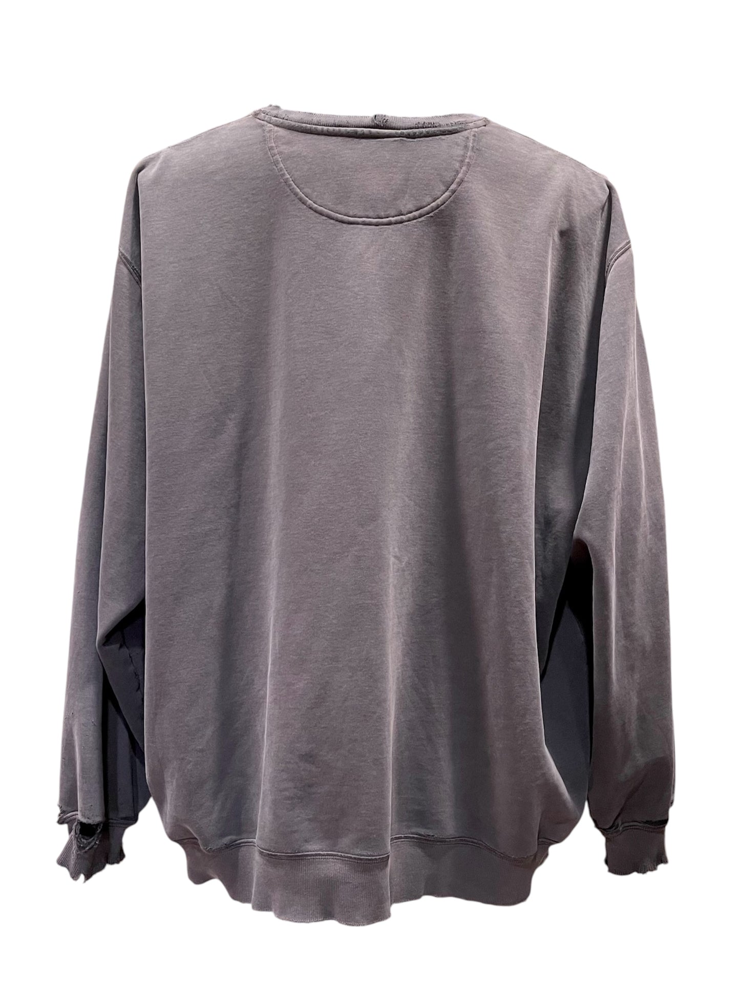 【carhartt】（4XL）（刺繡ロゴ）クラッシュボロのクルーネックスウェット