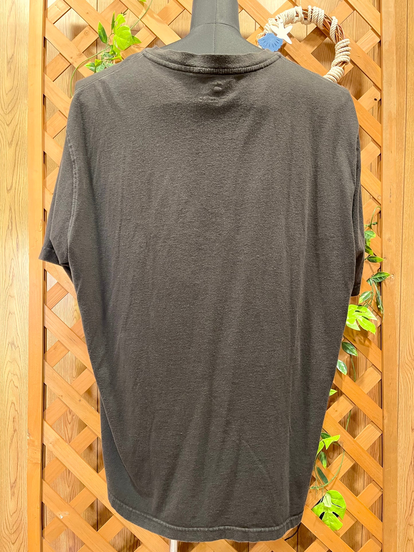 【carhartt】（2XL）黒の『TOYOTA』企業系ヘンリーネックTシャツ
