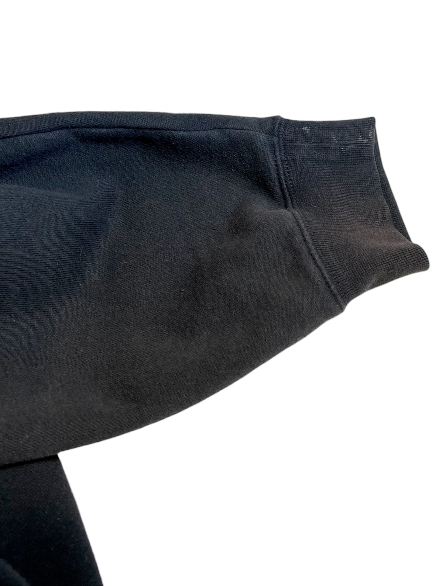 【carhartt】（3XL）黒のロゴスリーブ・プルオーバーパーカー