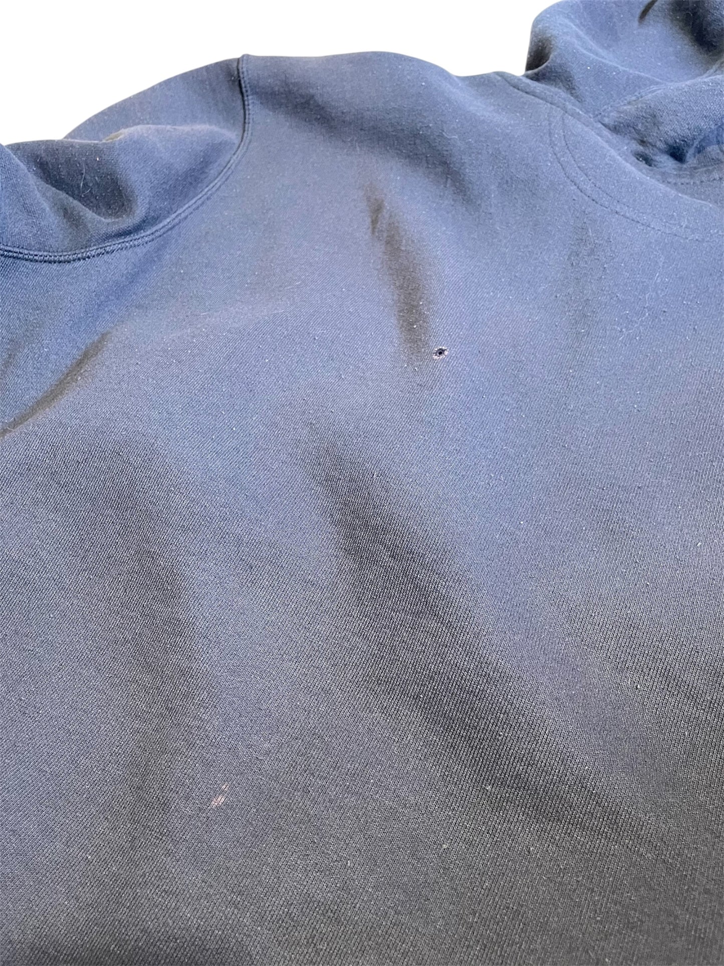 【carhartt】（2XL）ダークネイビーのフルジップパーカー