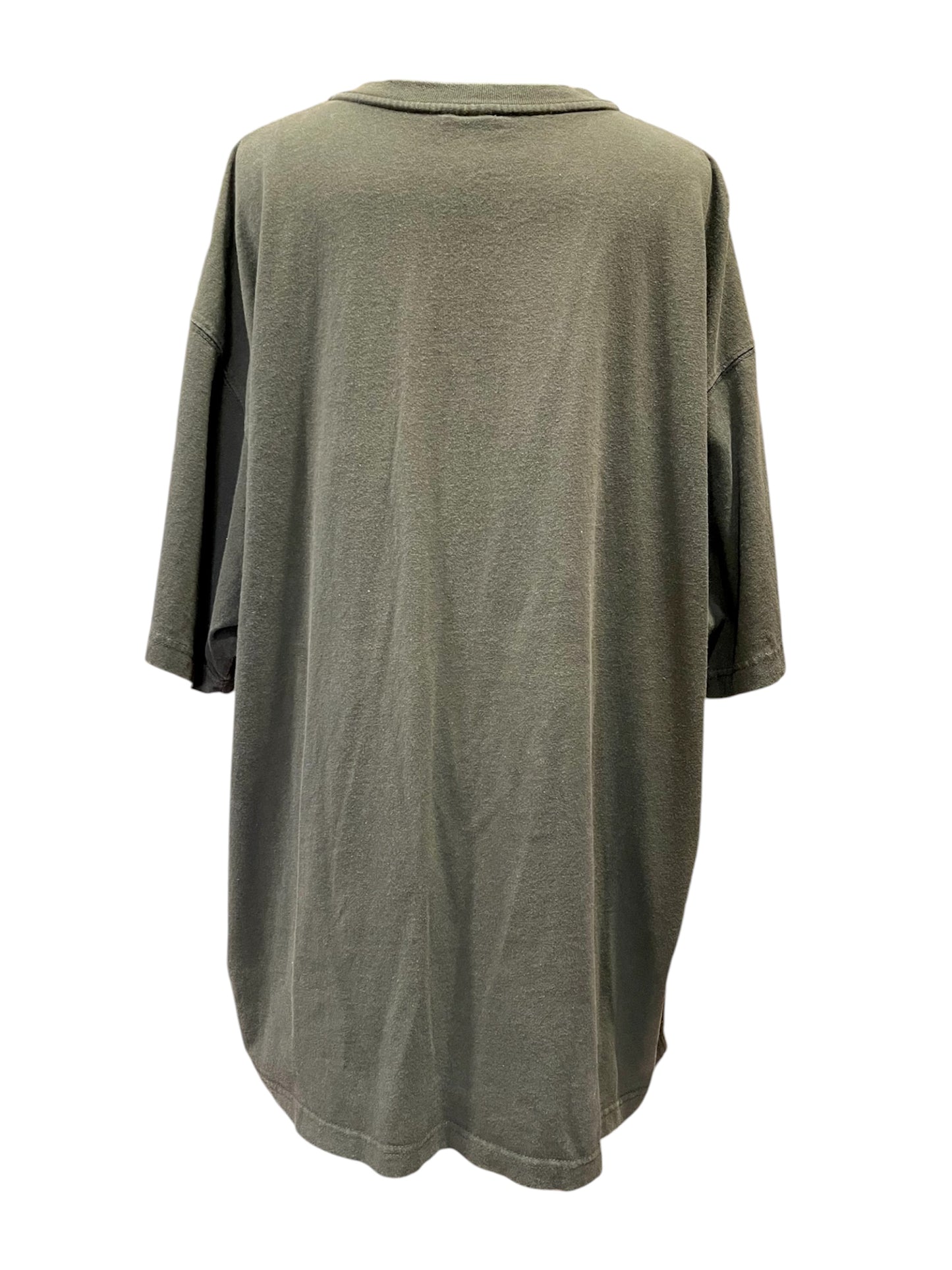 【carhartt】グリーン系のヘンリーネックTシャツ