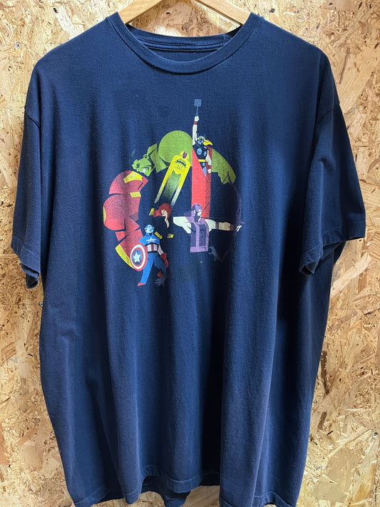 Marvel マーベル アベンジャーズ アメコミ Tシャツ XXL