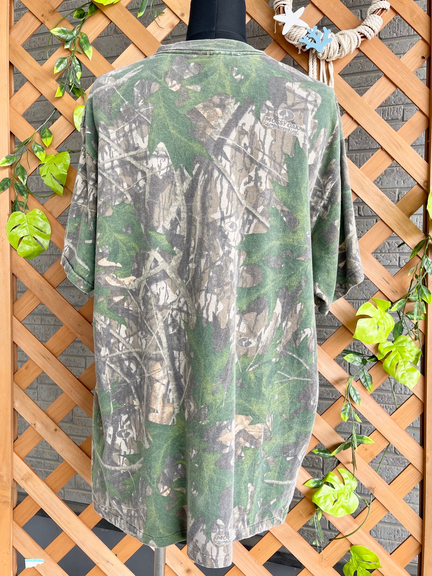 【90s MOSSY OAK】カモフラージュTシャツ