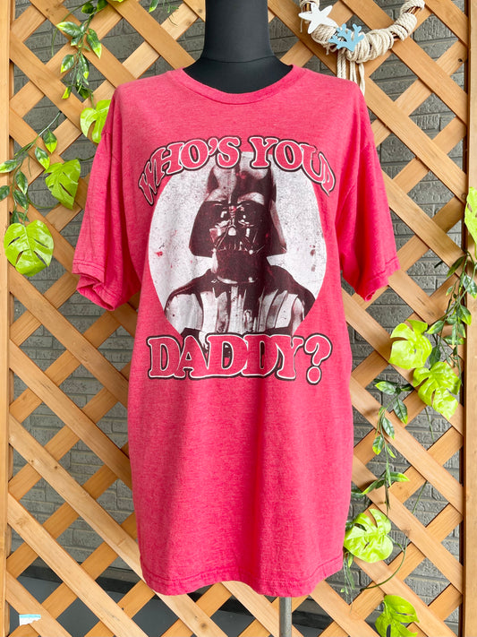 2000 ダースベイダー　パロディTシャツ