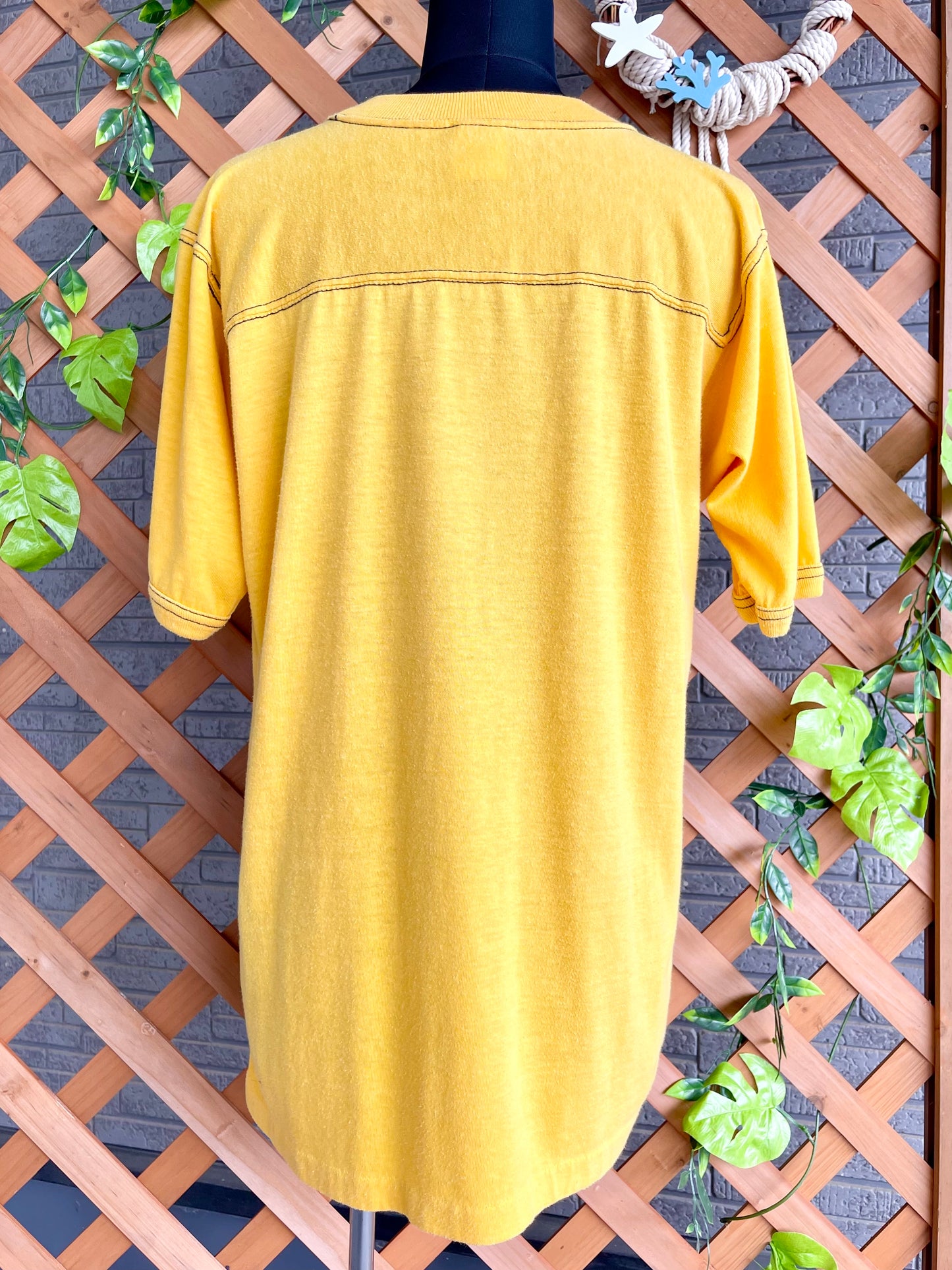 【70s BANTAMS】フットボールのイエローTシャツ