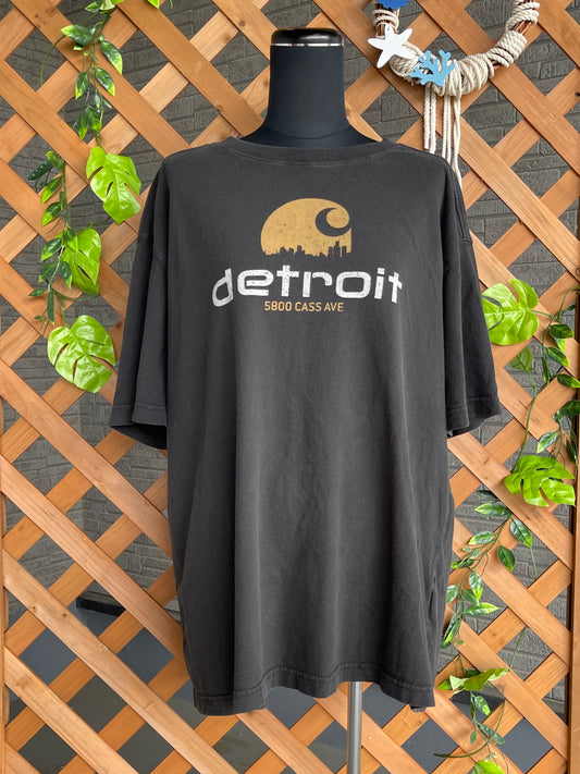 【carhartt】デトロイト旗艦店Tシャツ