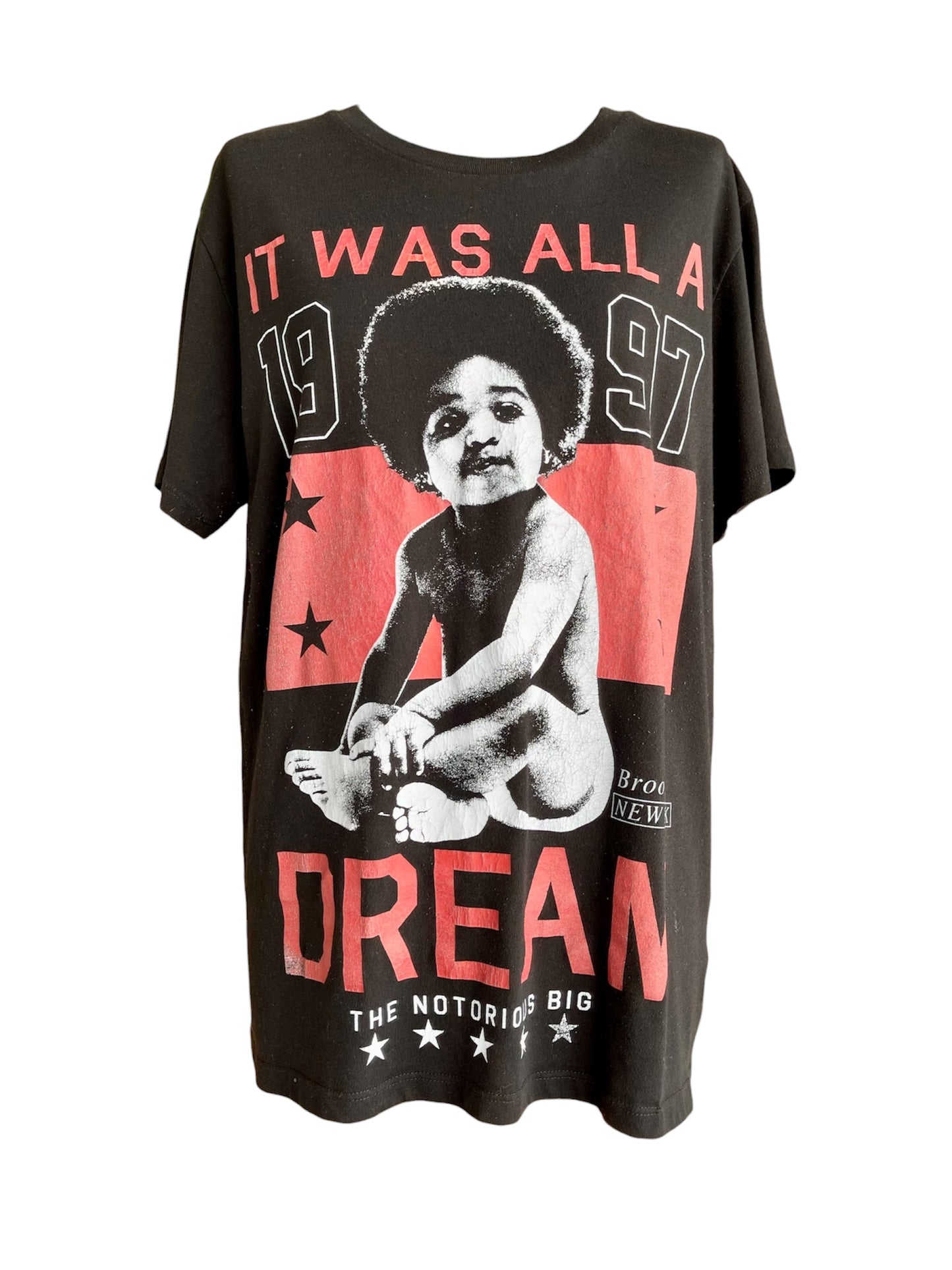 【BROOKLYN MINT】　The Notorious B.I.G.のメモリアルTシャツ
