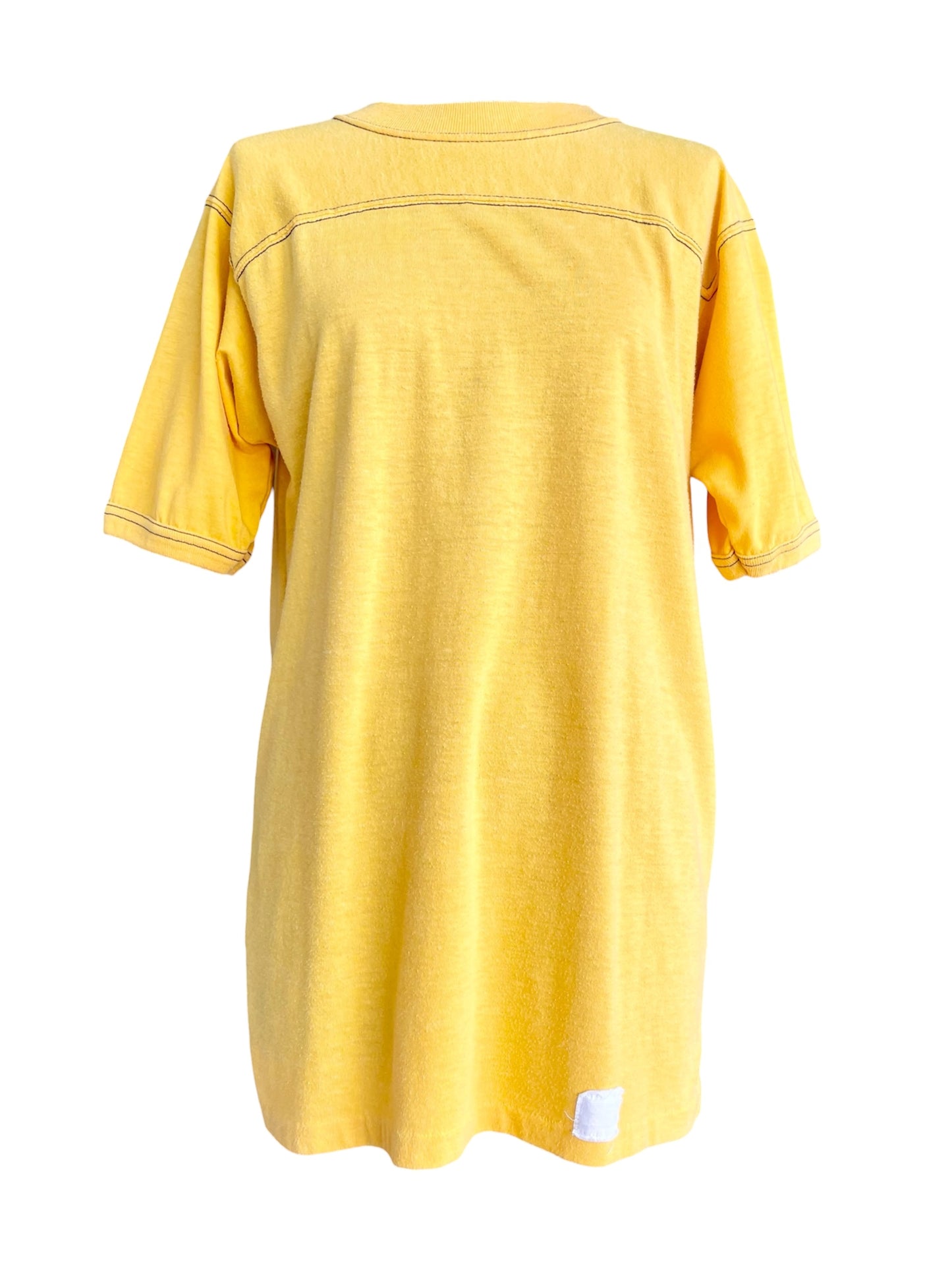 【70s BANTAMS】フットボールのイエローTシャツ