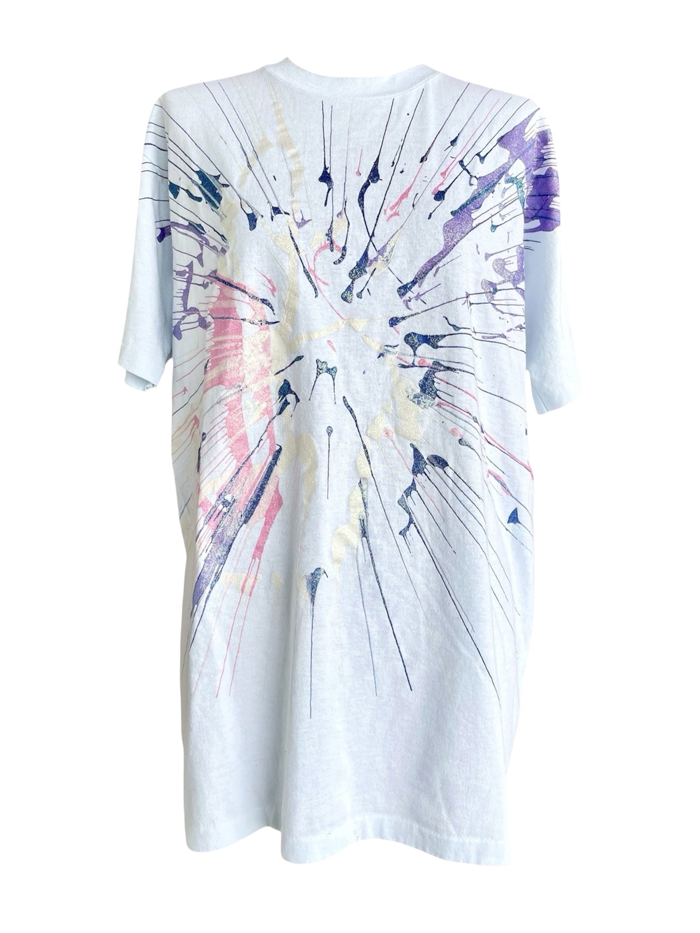 【Hanes fifty-fifty】（青タグ）スプラッシュペイントTシャツ