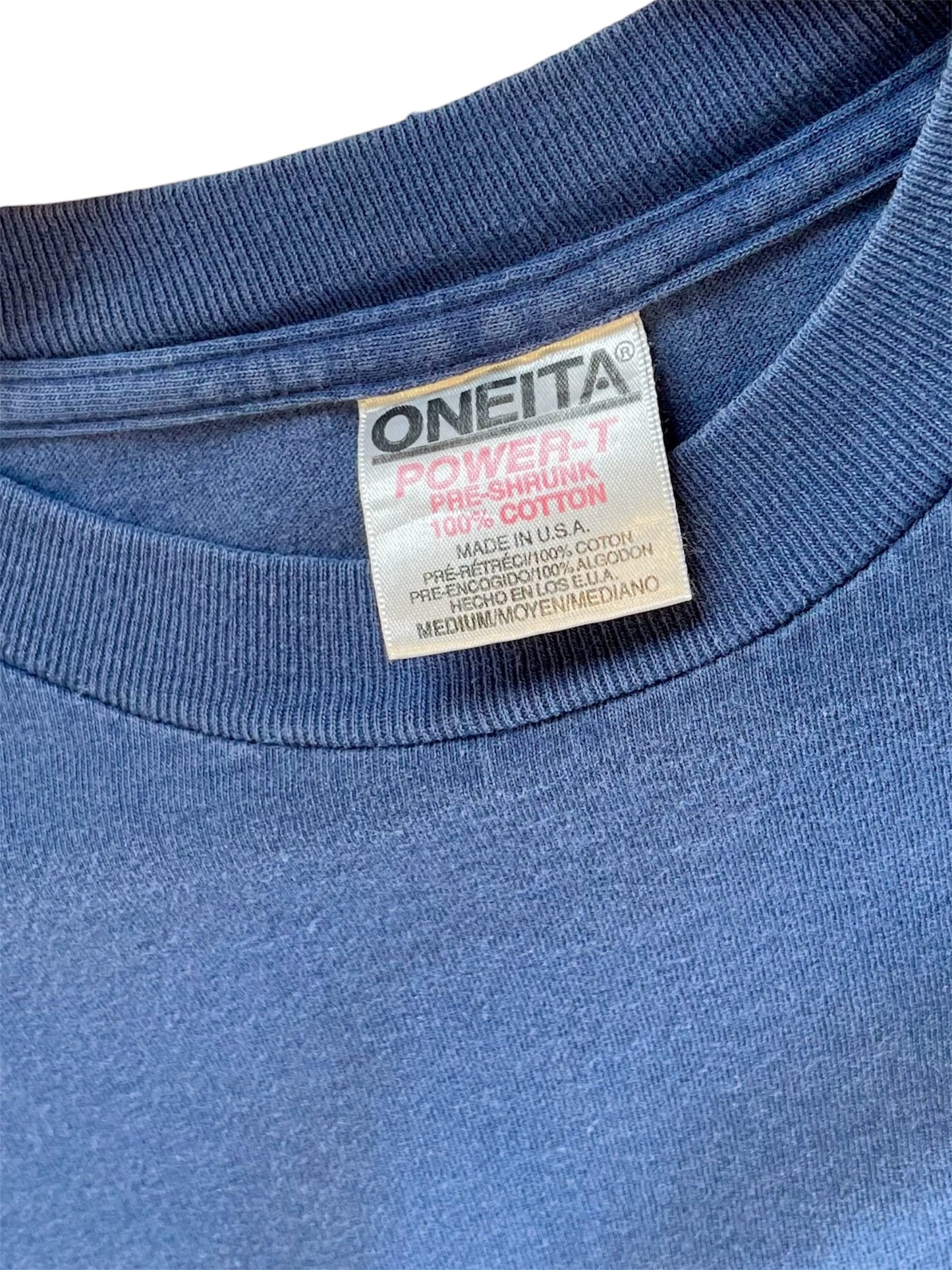 【90s ONEITA POWER-T】（銀タグ）クルーザーバイクTシャツ