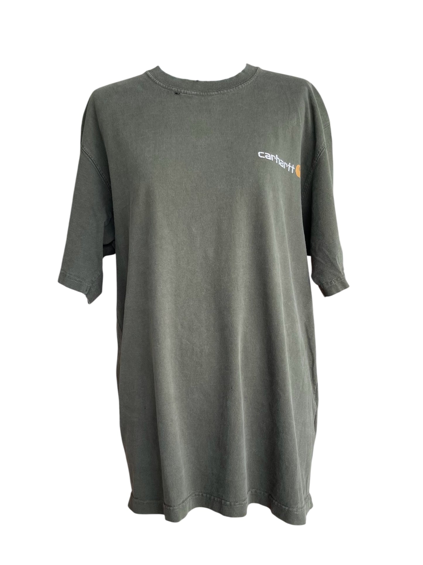 【carhartt】モスグリーンTシャツ