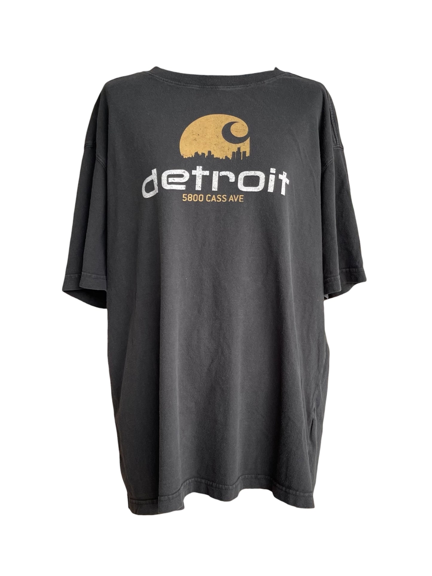 【carhartt】デトロイト旗艦店Tシャツ
