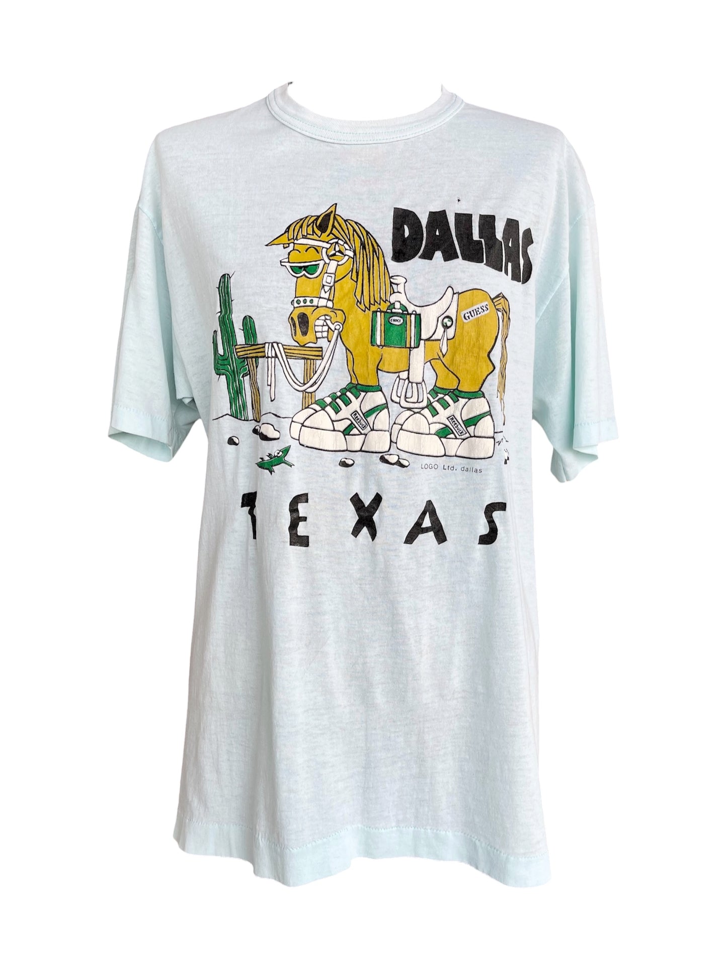 【80s Tee Jays】ダラスの土産Tシャツ