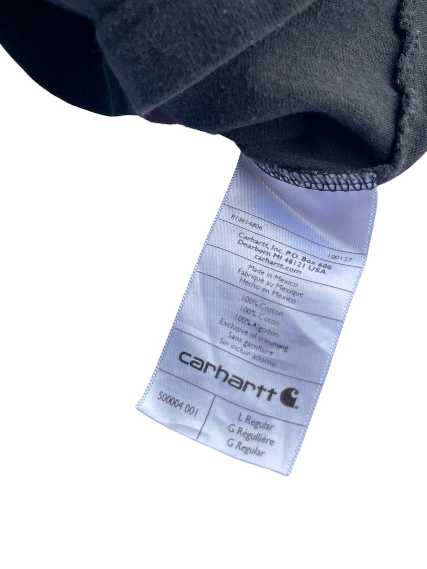 【carhartt】デトロイト旗艦店Tシャツ