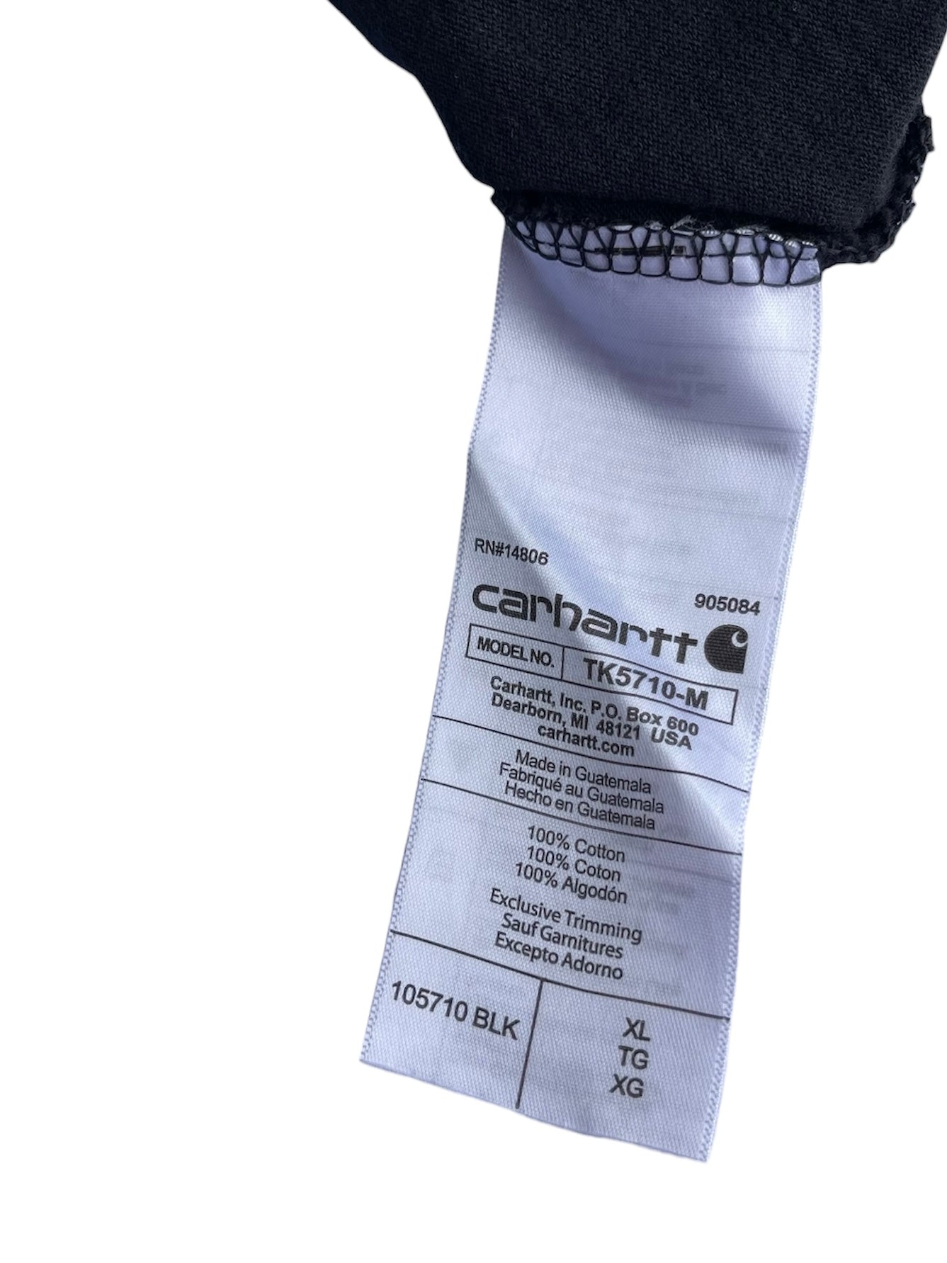 【carhartt】グラフィック黒Tシャツ