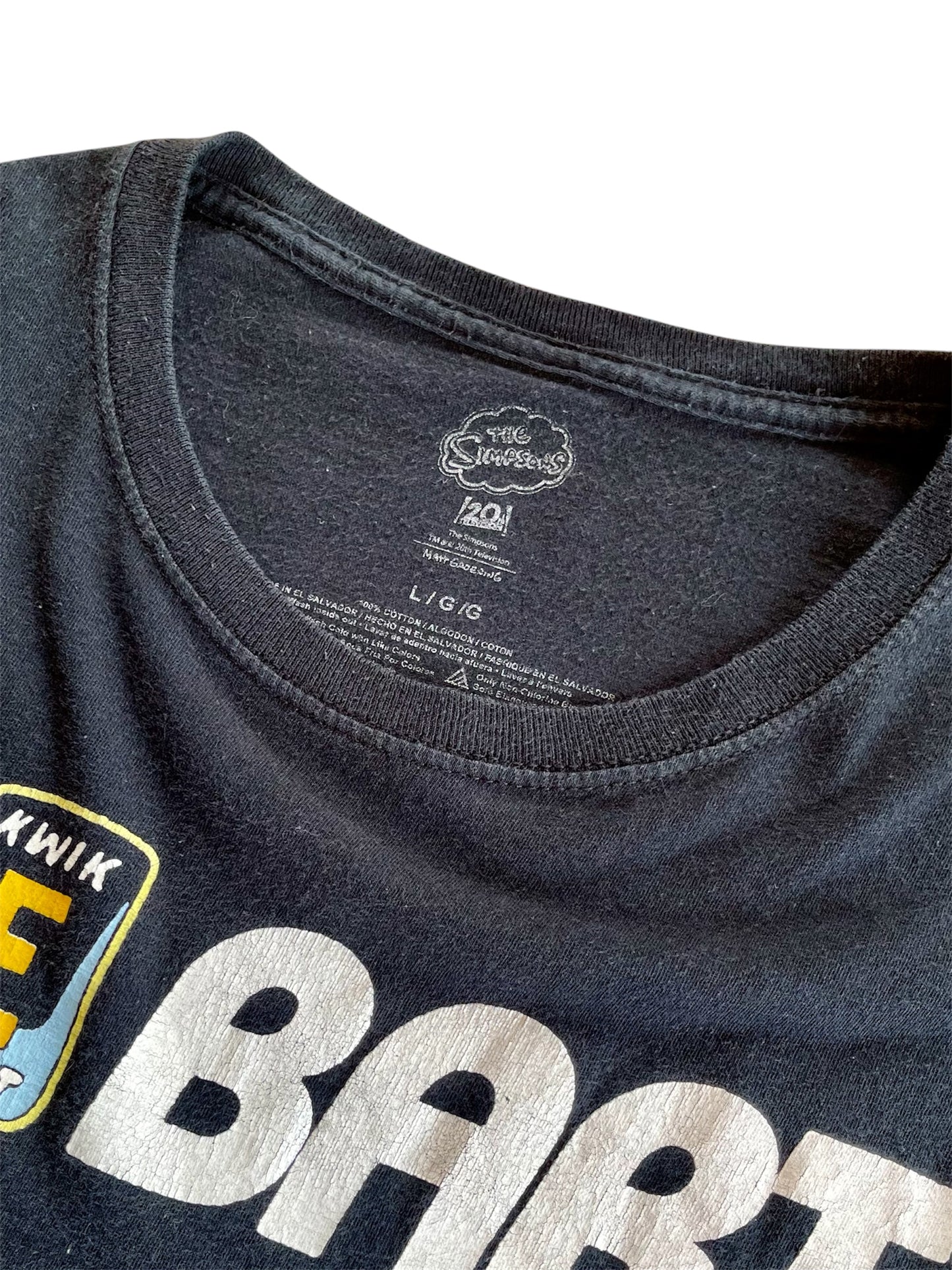 シンプソンズ The Shimsons Tシャツ 半袖 ブラック　